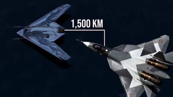 Russian Su-57 Fighter Jet Shakes the Sky of Ukraine, Capable of Controlling Drones as Far as 1500 KM